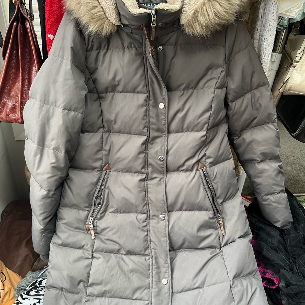 Women's Ralph Lauren long puffer coat